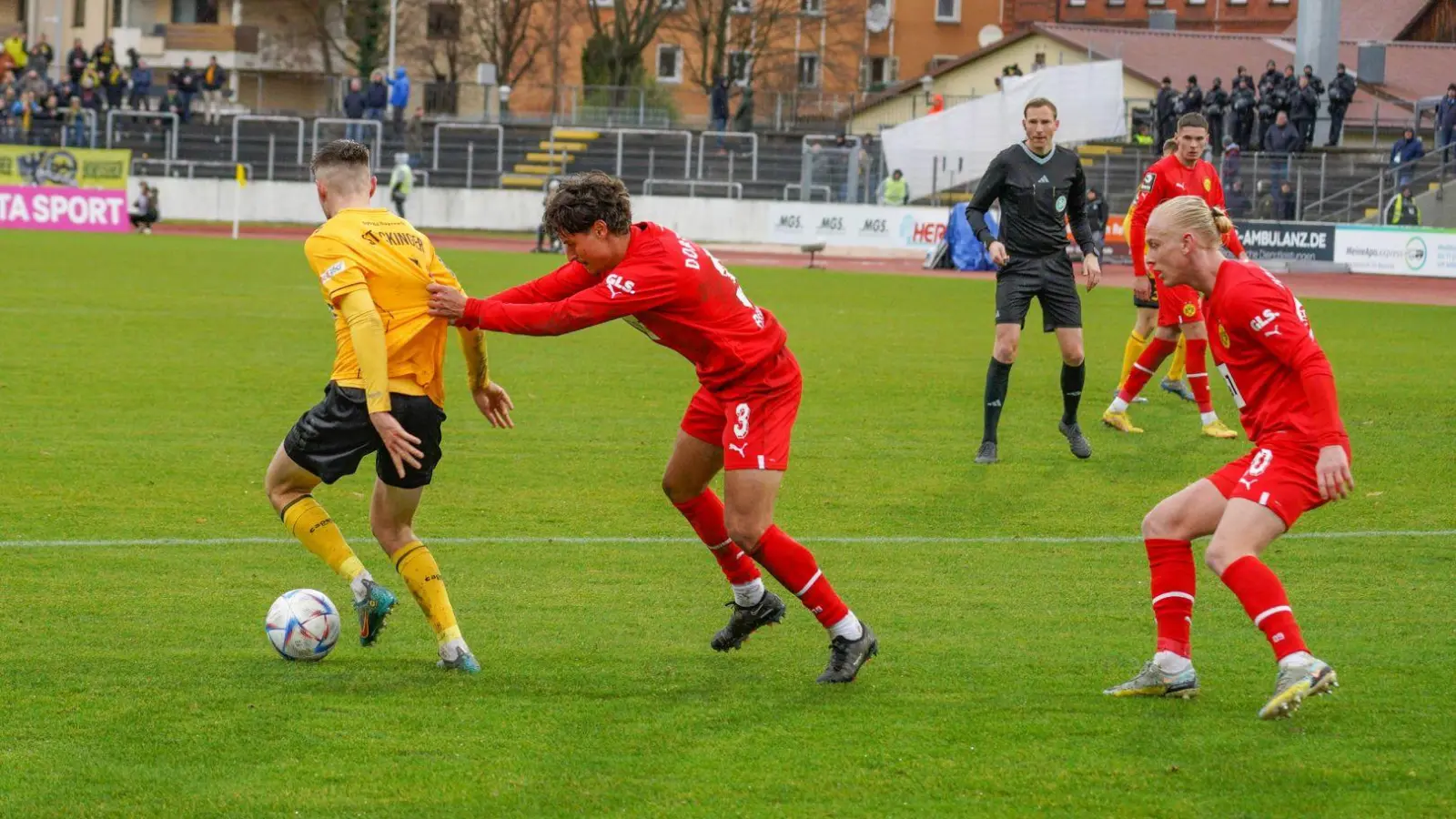 SpVgg Bayreuth mit Traumstart gegen Dortmund nach Winterpause - inklusive einer Premiere (Foto: Stefan Dörfler)