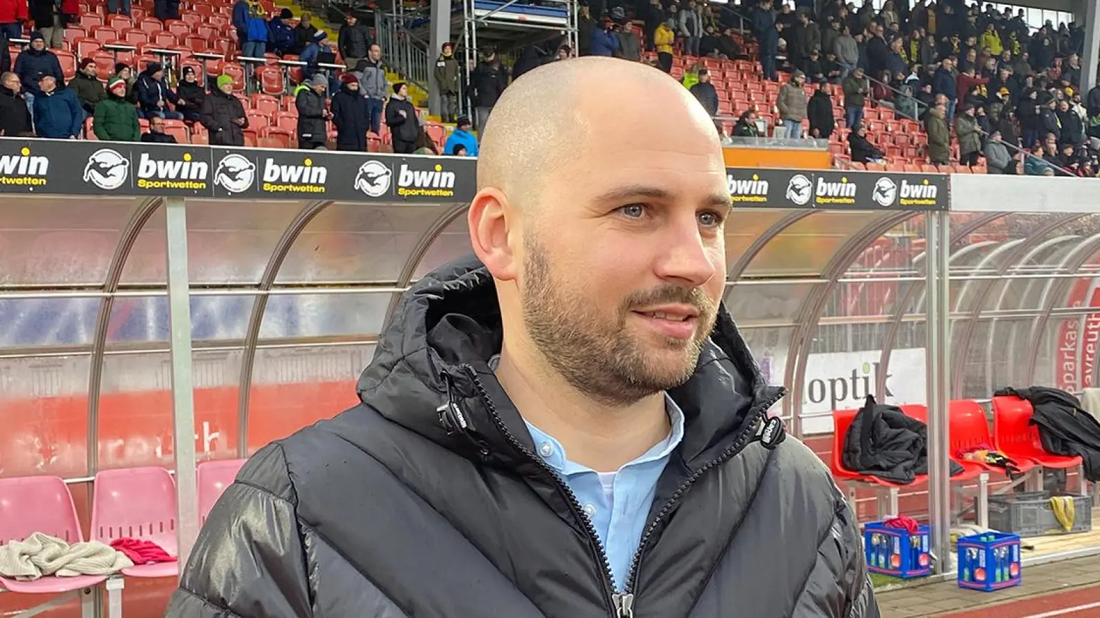 Jörg Schmalfuß, Geschäftsführer der SpVgg Bayreuth. (Foto: Lenkeit)