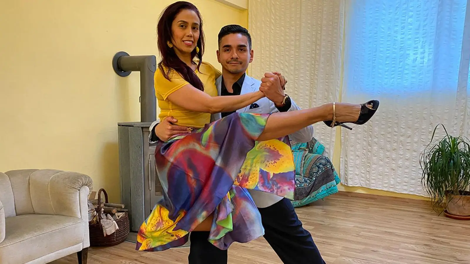 Tango als Lebenseinstellung: Tanya Gutierrez und Sebastian Avendaño aus Kolumbien. (Foto: Lenkeit)