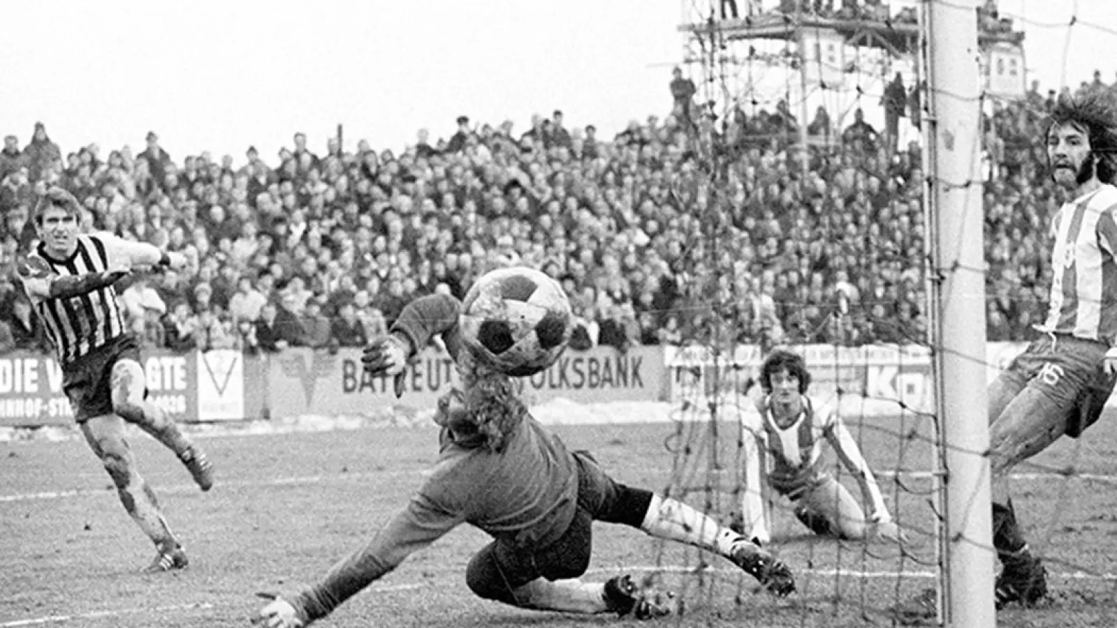 Manne Größler Januar 1974 gegen FC Freiburg Foto Klaus Peter Volke (Foto: Klaus-Peter Volke)
