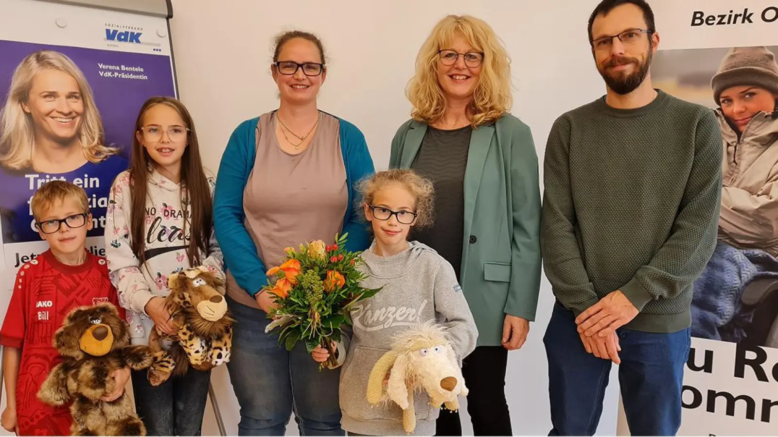 Mädchen (9) aus Bayreuth: Vdk Oberfranken begrüßt 100.000. Mitglied (Foto: VdK Oberfranken)