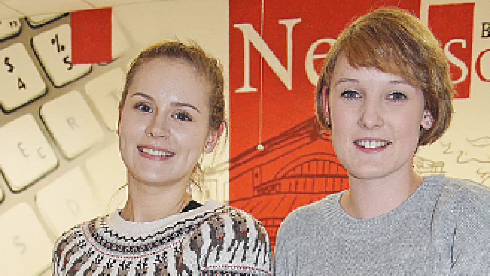 V. l.: Lisa Schöffel und Stefanie Schödel vereinbaren Beruf und Gardetanz. Ans Aufhören denken beide nicht, Foto: Munzert (Foto: inBayreuth.de)