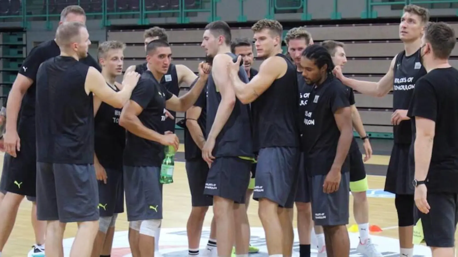 medi bayreuth konnte noch nicht mit allen Spielern trainieren. (Foto: medi bayreuth)