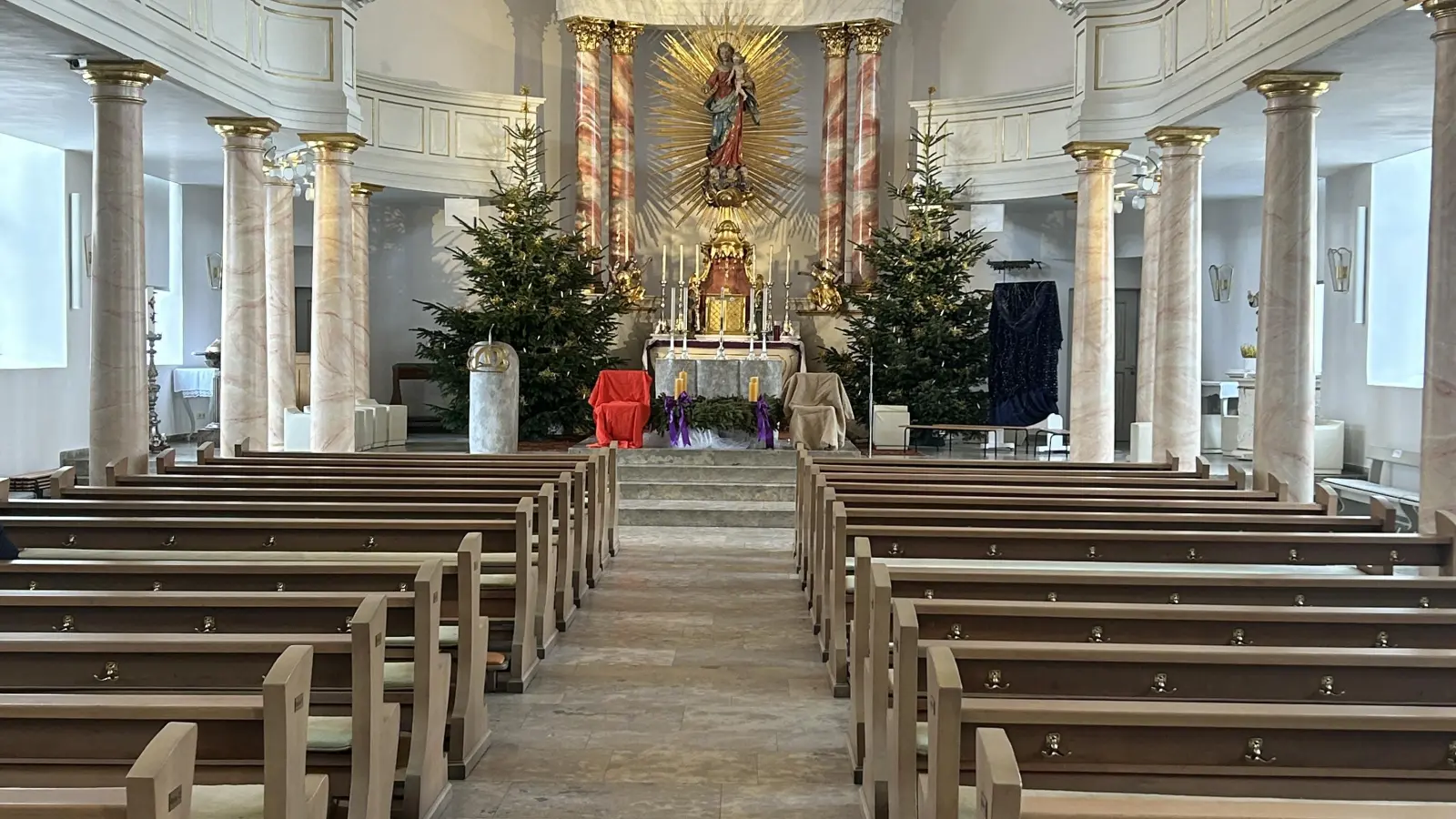 Die Schloßkirche, ein stimmungsvoller Rahmen. (Foto: gmu)