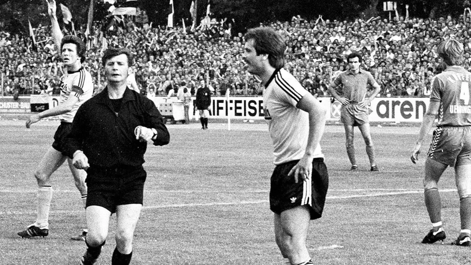 SpVgg Bayreuth Relegation 1. Liga, 14. Juni 1979 (Foto: Klaus-Peter Volke)