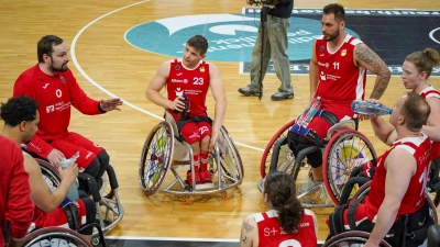 Nach der Niederlage bei den München Iguanas stehen die Rollstuhlbasketballer des RSV Bayreuth auf Abstiegsplatz zehn in der RBBL. (Foto: Archiv/Stefan Dörfler)