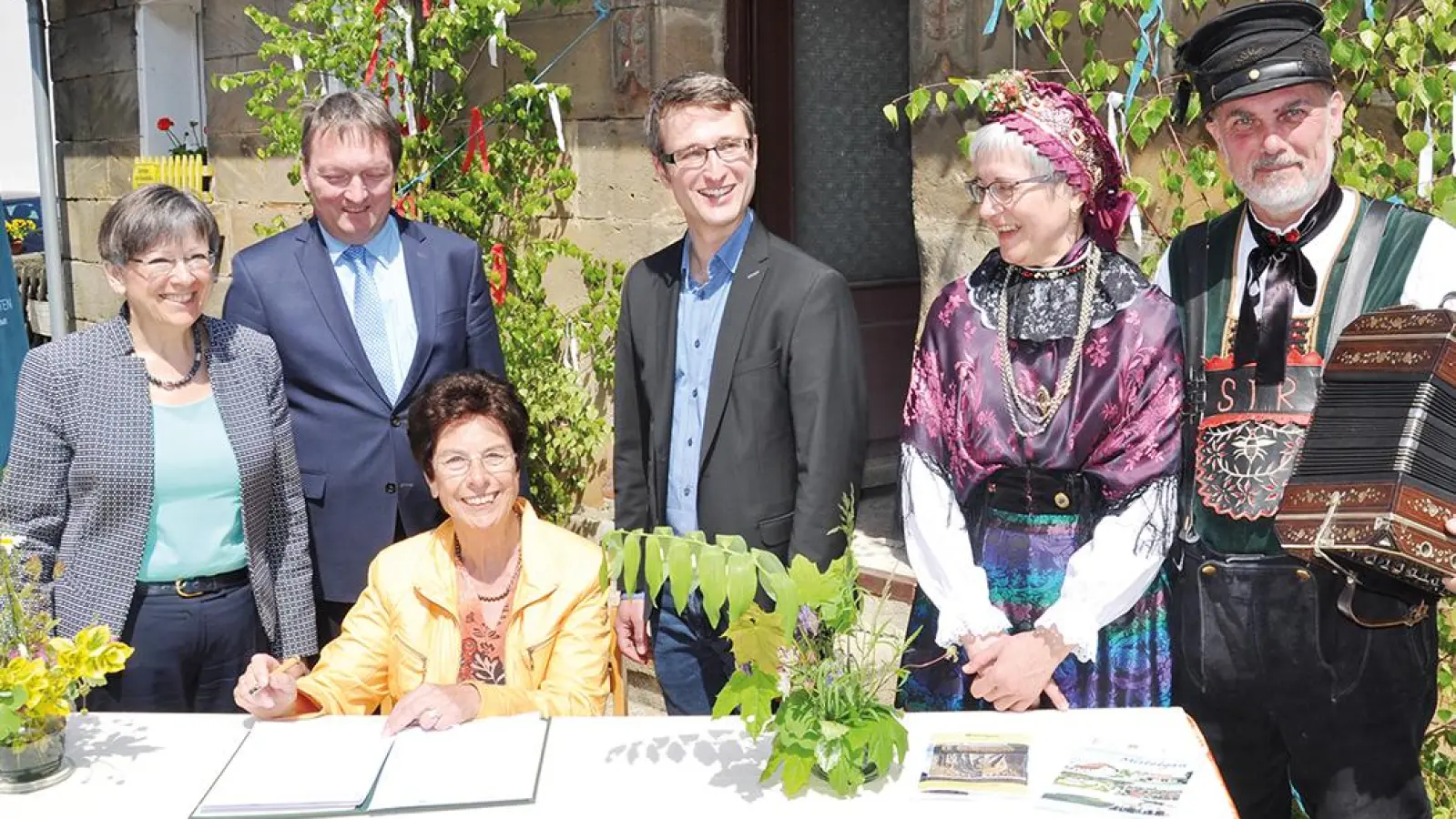 Fachwerk und Sandsteinhäuser Mistelgau Foto Munzert (Foto: Munzert)