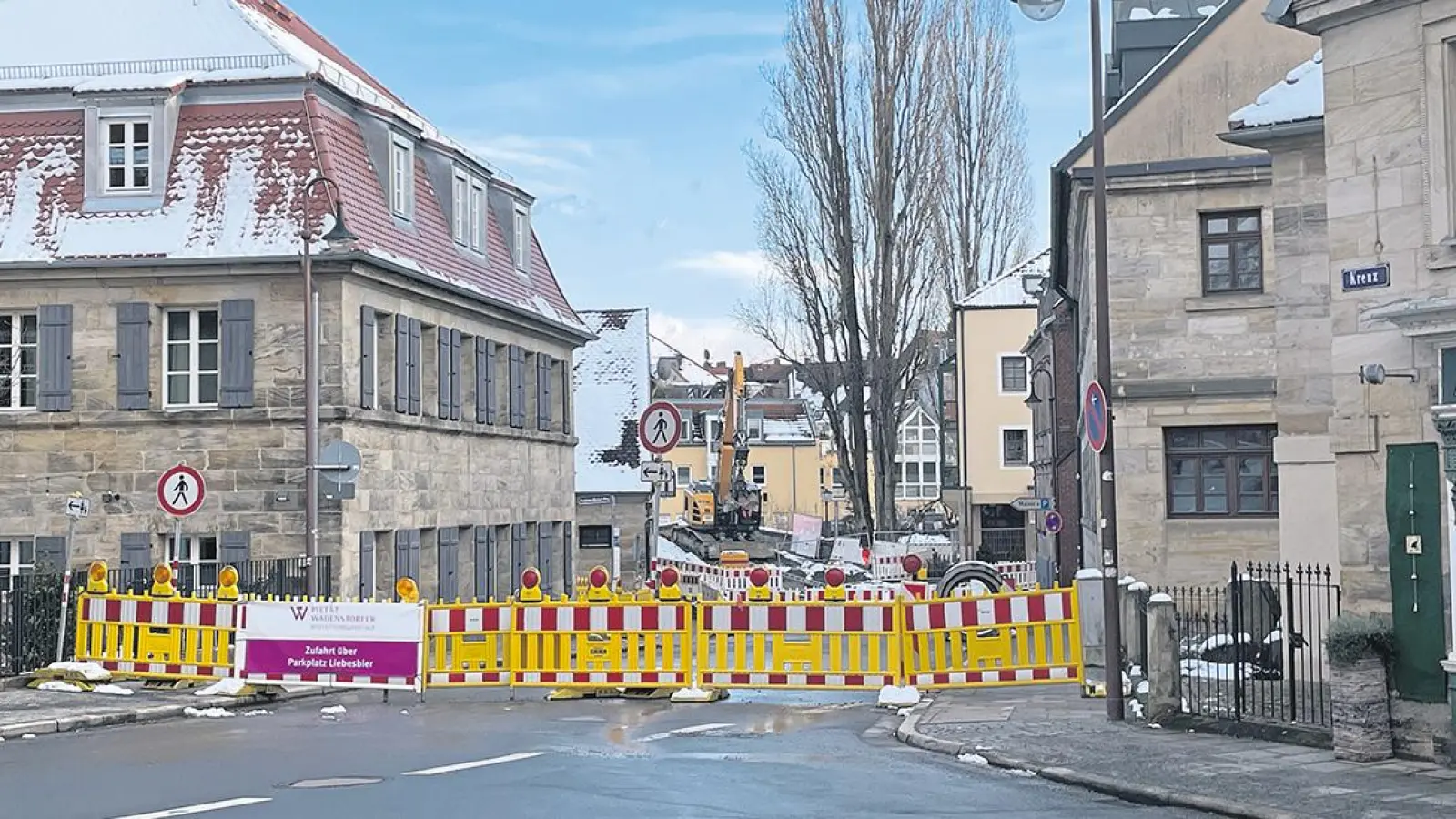Langzeitbaustelle in Bayreuth: Zusätzliche Straße wird gesperrt (Foto: Munzert)