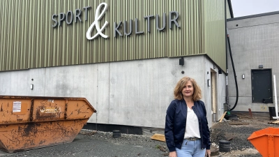 Die Turnhalle soll auch als Veranstaltungsort dienen - im November soll sie offiziell eingeweiht werden.<br> (Foto: jm)