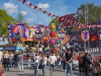 Viel los am Osterwochenende auf dem Bayreuther Frühlingsfest.  (Foto: sd)