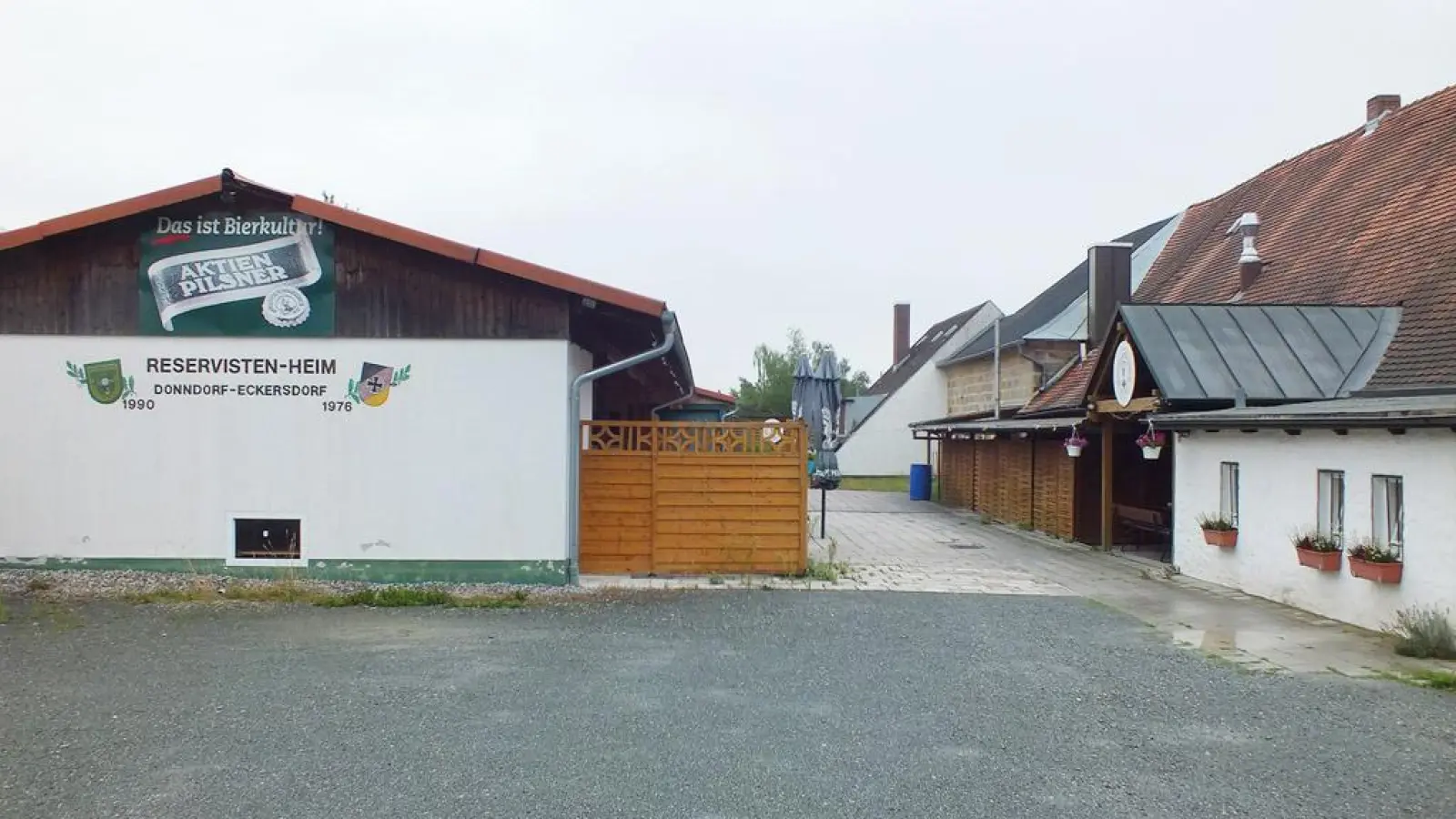 Am Donndorfer Reservistenheim ist vom 15. bis 19. August Kerwabetrieb. (Foto: Roland Schmidt)