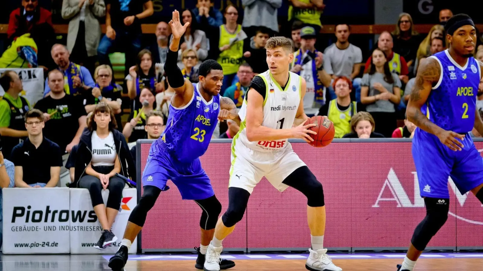 Dritter Sieg in Folge: medi nimmt Nikosia auseinander (Foto: Thorsten Ochs)