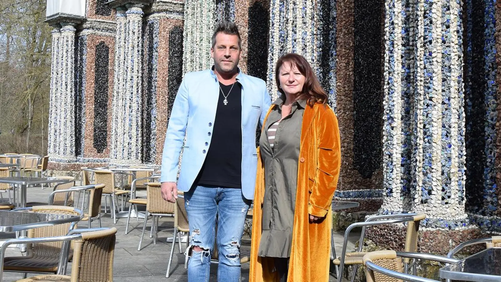 Bayreuth Eremitage neues Café (Foto: Lenkeit)