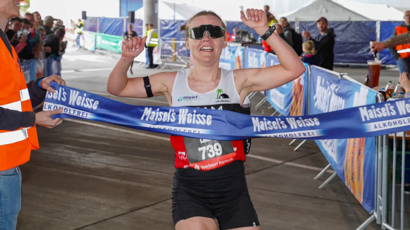 Mehr als 4.100 motivierte Läuferinnen und Läufer gingen bei der 19. Ausgabe des Maisel’s FunRun in Bayreuth an den Start.  (Foto: sd)