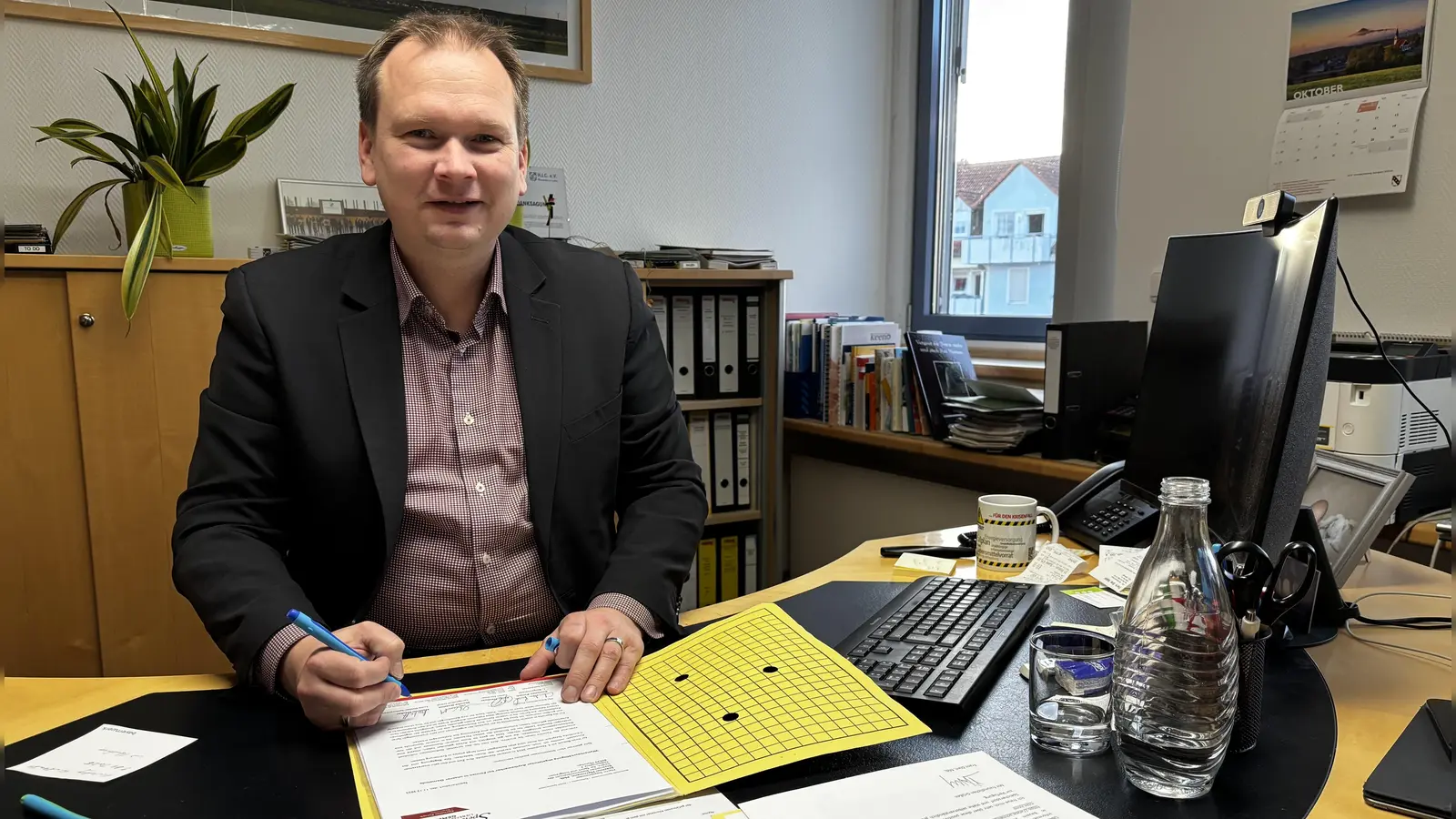 Bürgermeister Christian Porsch (Foto: uf)