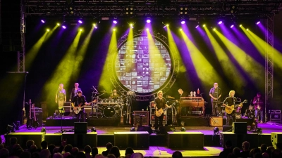 echoes, Pink Floyd Tribute live im Amphitheater Schloss Philippsruhe, Hanau am 13.09.2025 (Foto:  Klaus Manns, Klaus Manns Music Photography)