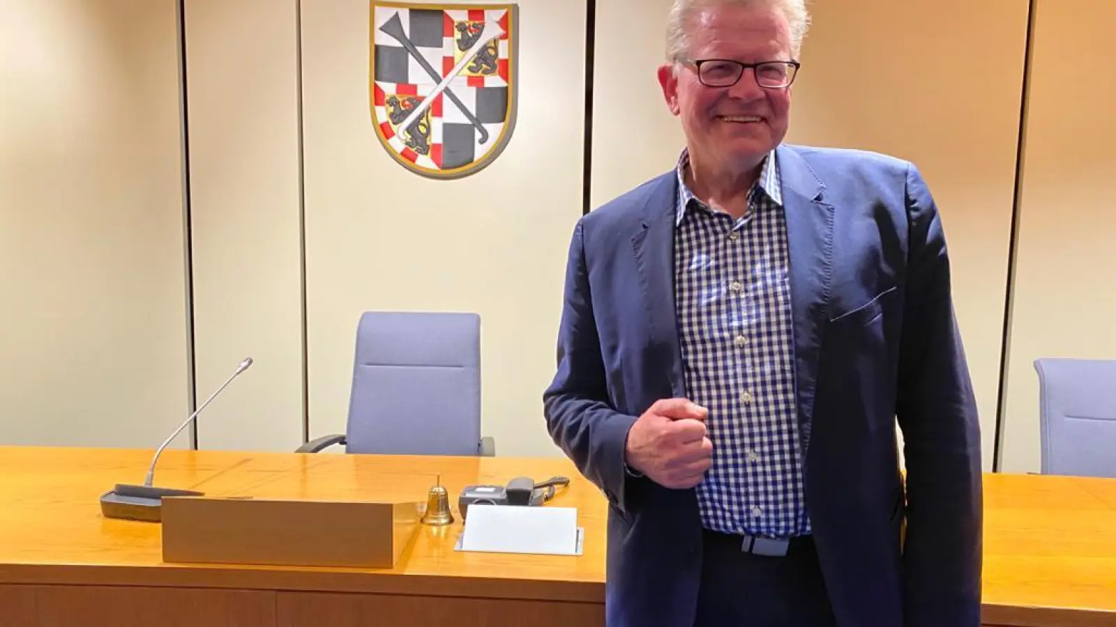 Der neue Oberbürgermeister von Bayreuth Thomas Ebersberger (CSU). (Foto: Stefan Dörfler)