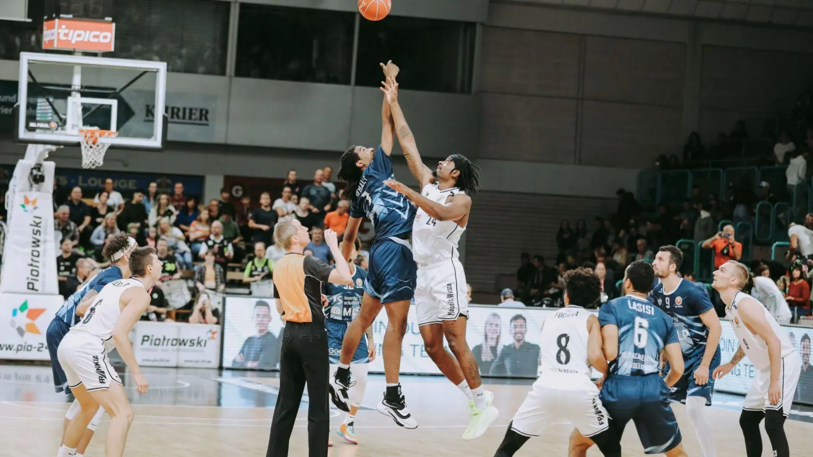 Lange hielt der BBC Bayreuth gegen die MLP Academics Heidelberg mit. (Foto: Thorsten Ochs)