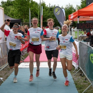 Strahlender Sonnenschein und angenehme Temperaturen sorgten für beste Voraussetzungen beim Mainauenlauf 2026.  (Foto: sd)