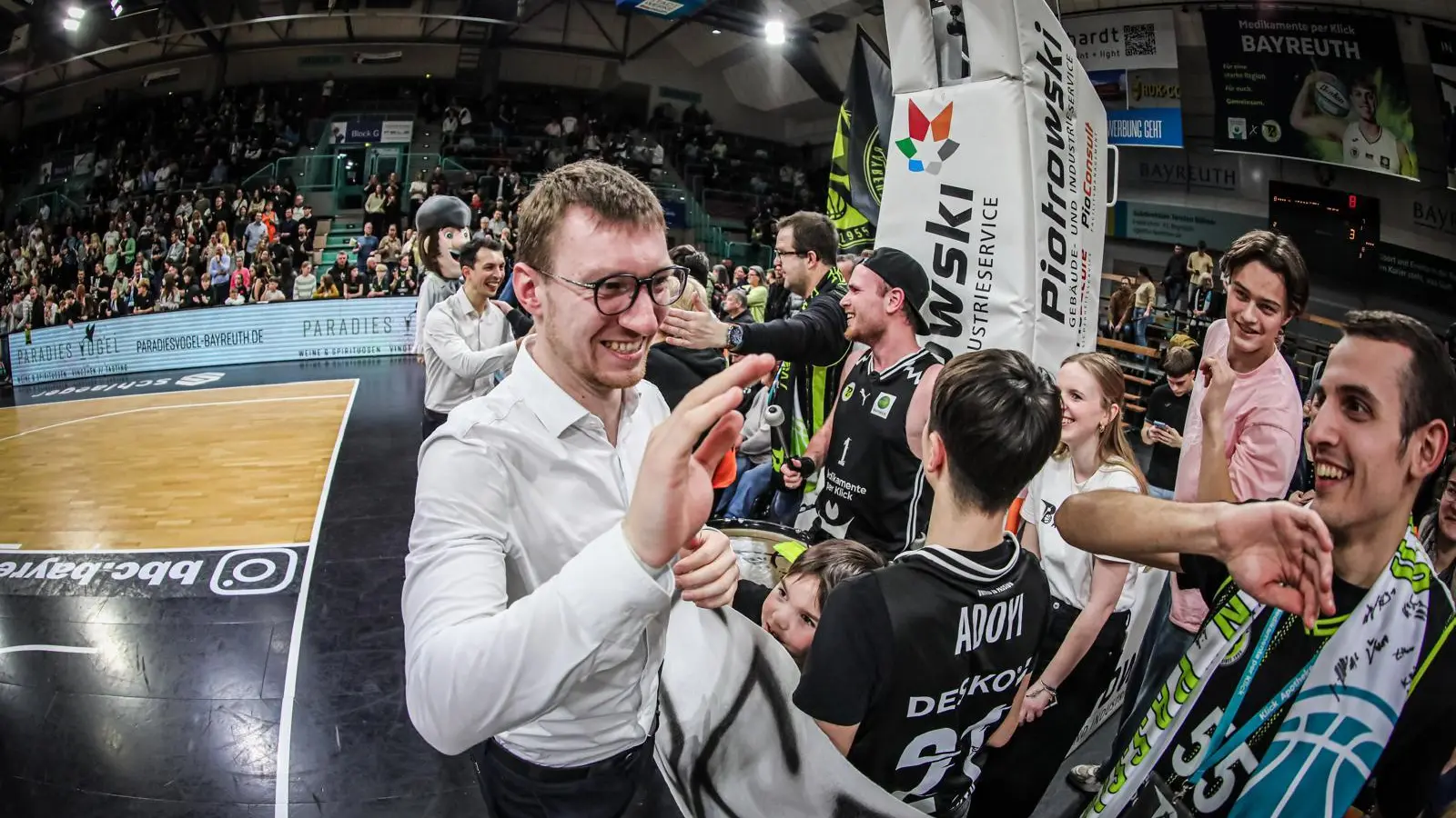 In Folge 11 von BBC Bayreuth Courtside ist Co-Trainer Nils Scheller zu Gast.  (Foto: Thorsten Ochs)