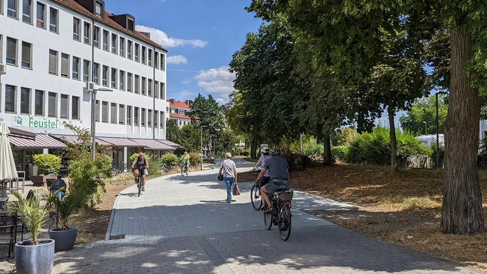 Lokalnachrichten in Bayreuth: Wichtiges Teilstück des Mainradwegs ist fertig (Foto: red)