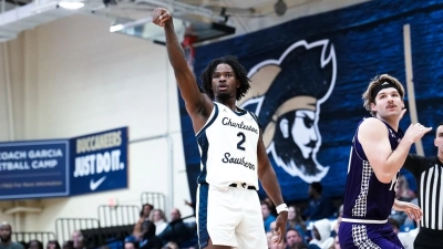 Center Taje Kelly (Nummer 2, hier noch im Trikot der Charleston Southern University), wechselt zum BBC Bayreuth.  (Foto: BBC Bayreuth)