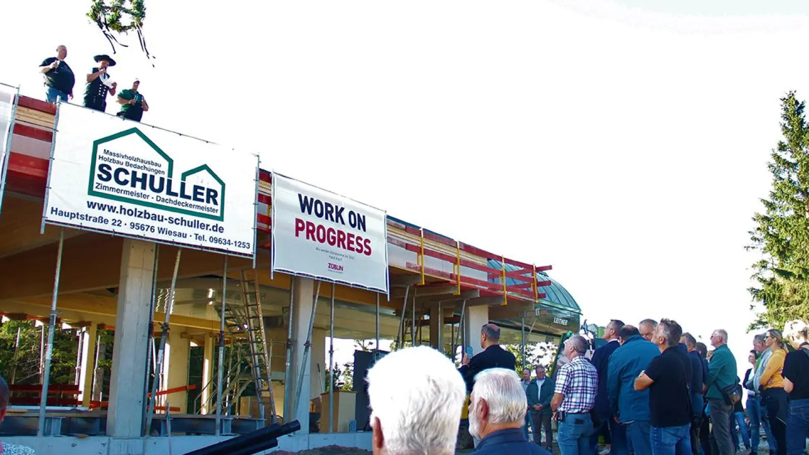 Ochsenkopf-Bergstation: Richtfest für Seilbahn-Nord im Fichtelgebirge - wann die Seilbahn fertig sein wird (Foto: red)