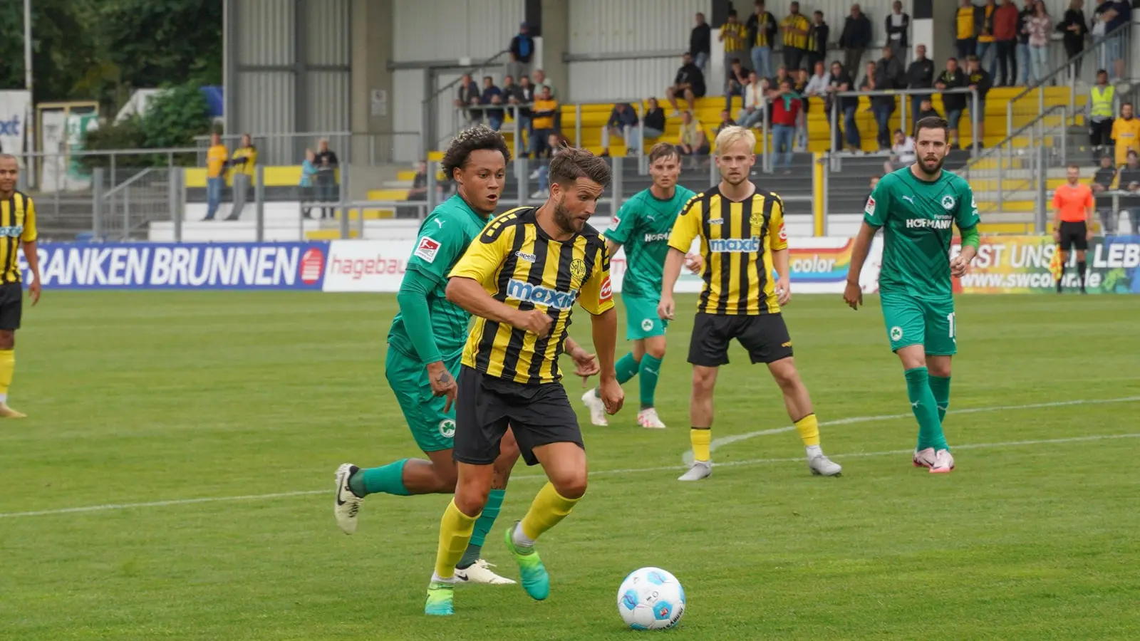 Testspiel SpVgg Bayreuth - SpVgg Greuther Fürth 1 (Foto: sd)