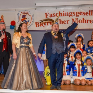 Die Bayreuther Mohrenwäscher haben am Samstag ihre Prunksitzung für Menschen mit und ohne Handicap gefeiert.  (Foto: sd)