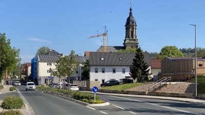 Die neue Ortsdurchfahrt in Bindlach. (Foto: Lenkeit)