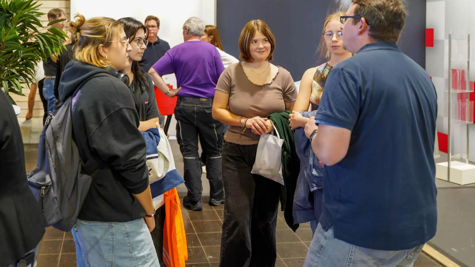 Ausbildungs- und Studienmesse in der Oberfrankenhalle Bayreuth (Foto: Dörfler)