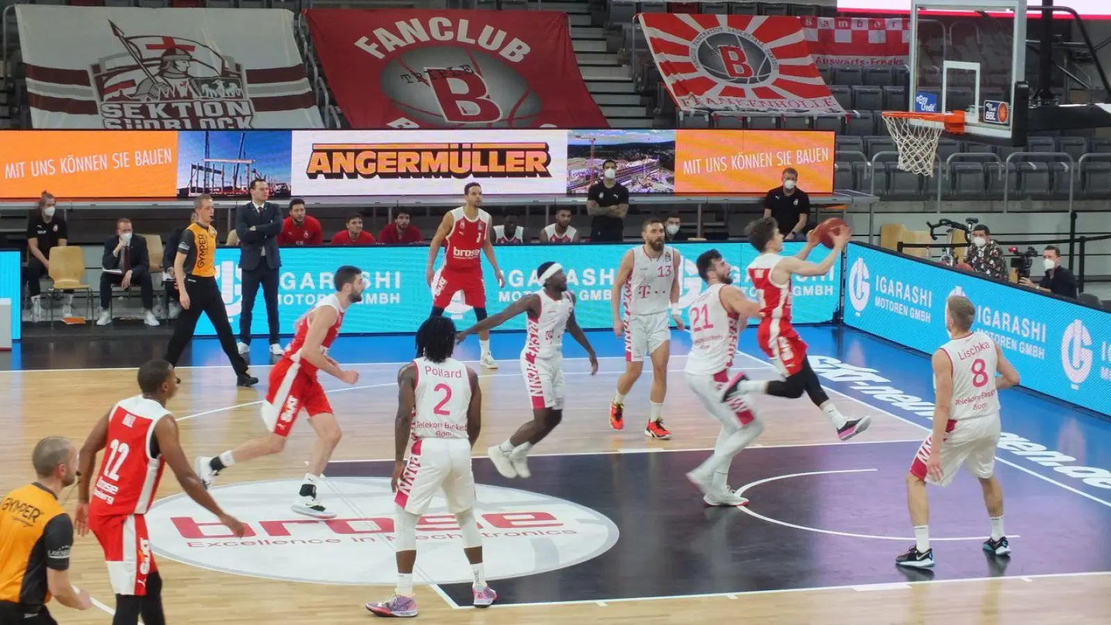 Brose Bamberg gg Bonn 20.12.2020 Foto Roland Schmidt (Foto: Roland Schmidt)