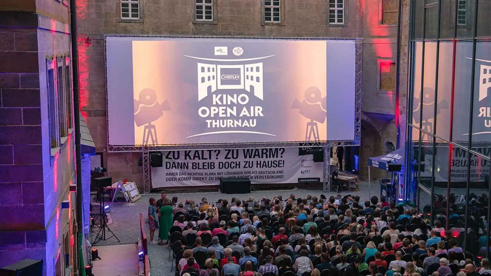 Das Schlosshofkino startet am 18. August (Foto: Markt Thurnau)