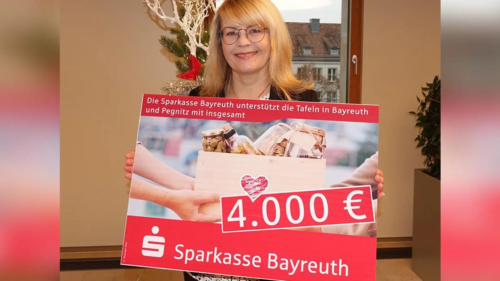 Wirtschaft in Bayreuth: Spende an die Tafel (Foto: red)