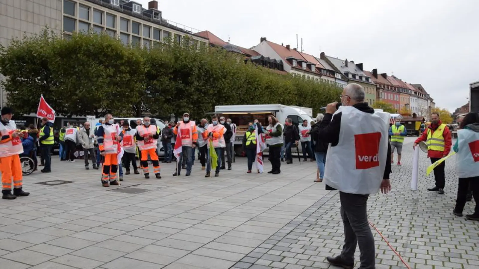 Nachrichten Bayreuth: Streik ver.di (Foto: inBayreuth.de)