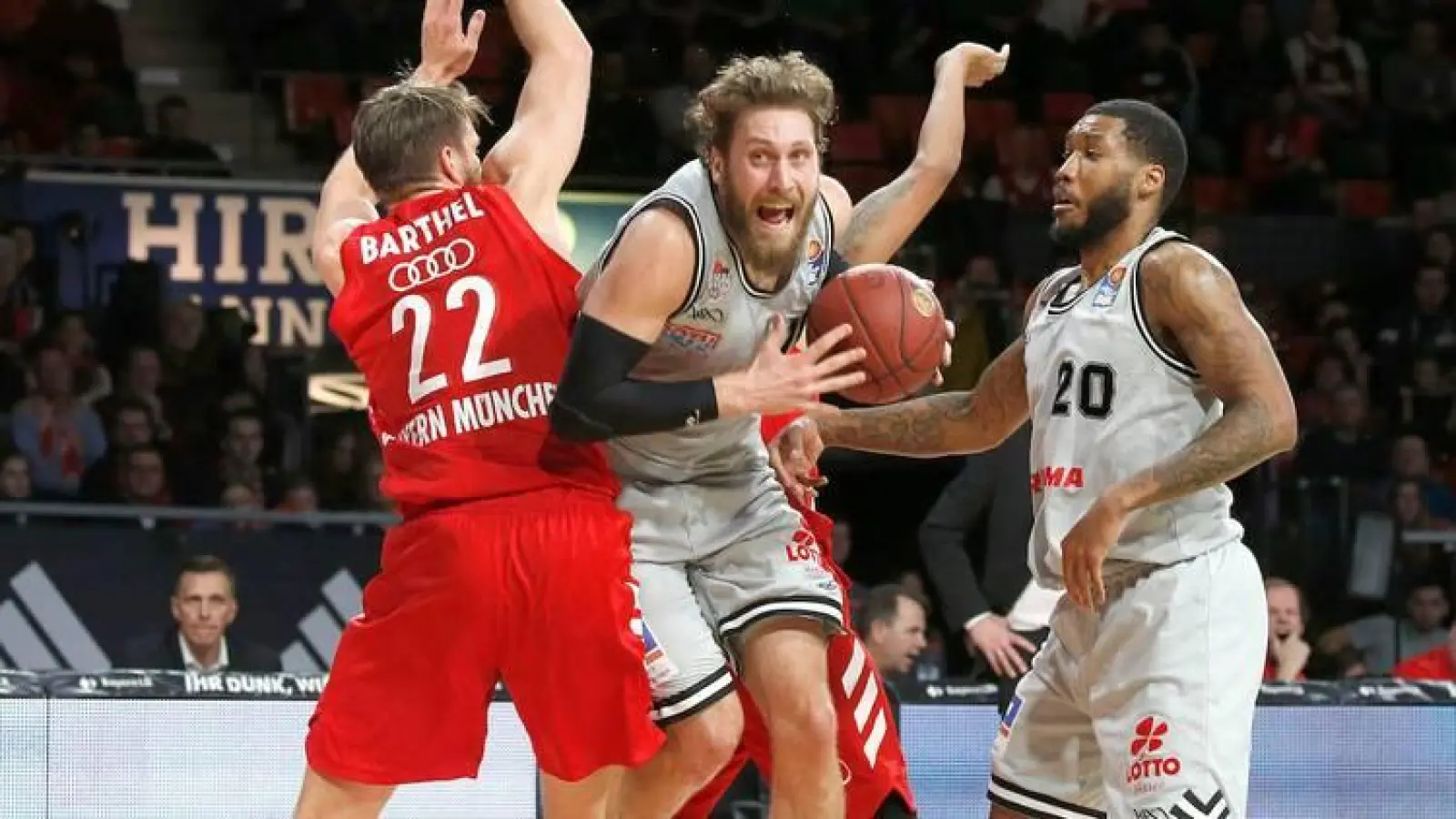 Bryce Alford &amp; Co. wollen auch das letzte Gruppenspiel gewinnen. (Foto: medi bayreuth)