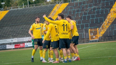 Einen 3:0-Auswärtssieg konnte die Altstadt heute im Augsburger Rosenaustadion bejubeln.  (Foto: SpVgg Bayreuth/Simon Helfensdörfer)