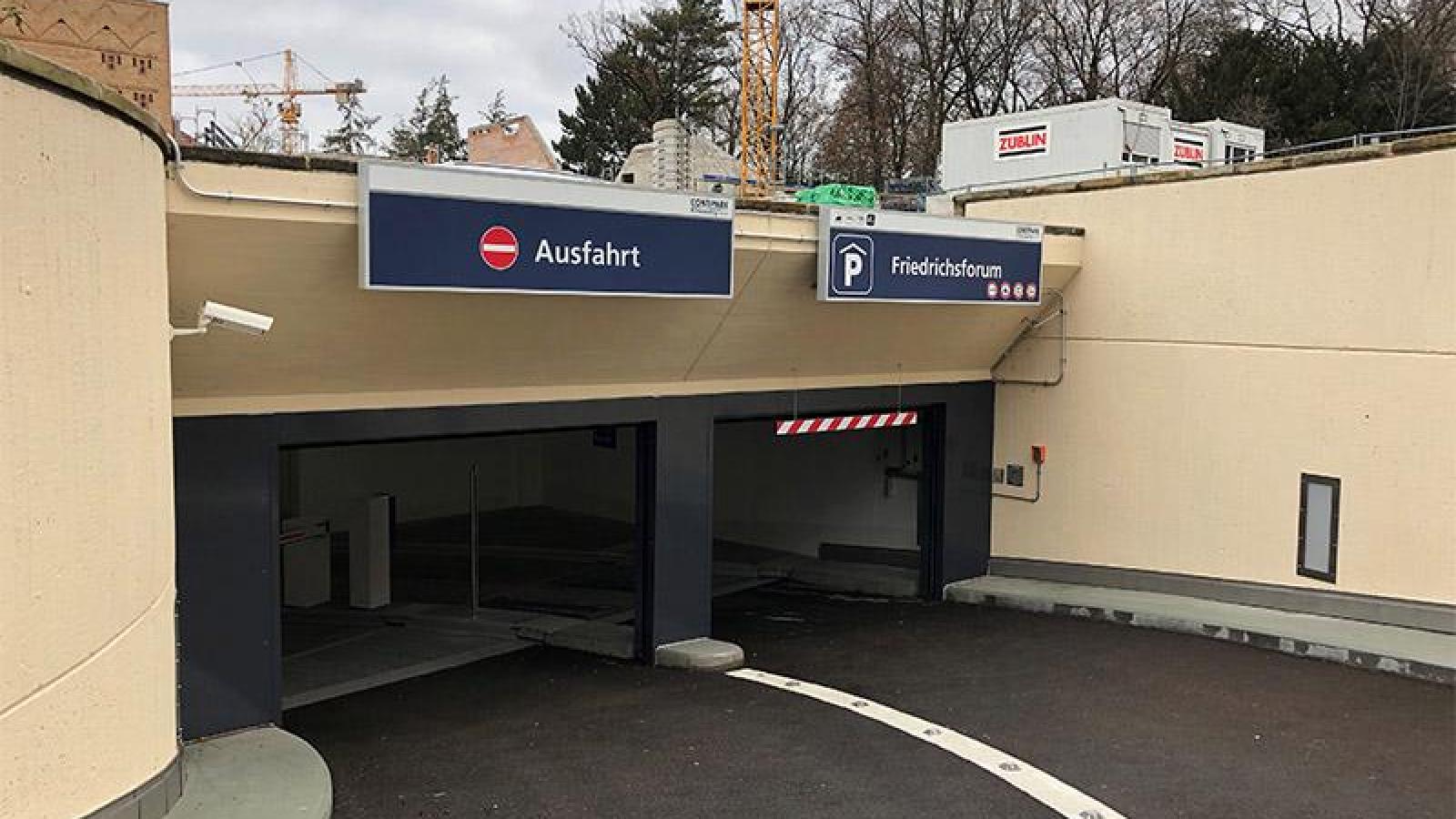Sanierte CONTIPARKTiefgarage „Friedrichsforum“ inbayreuth.de