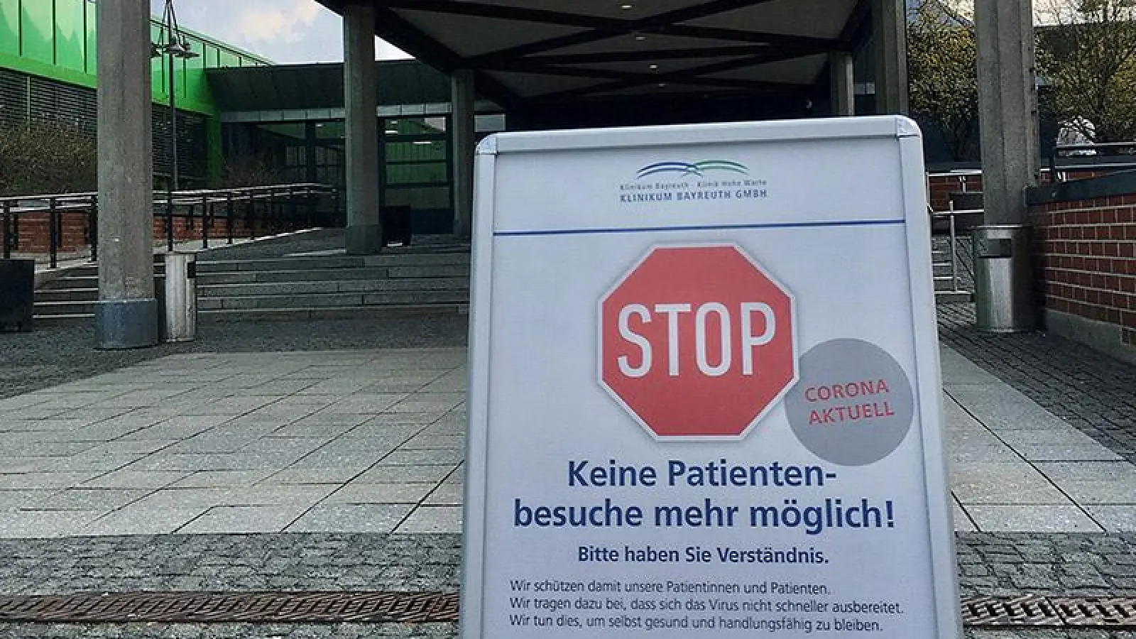 Corona-Virus in Bayreuth: Klinikum erklärt Besuchsverbot (Foto: red)