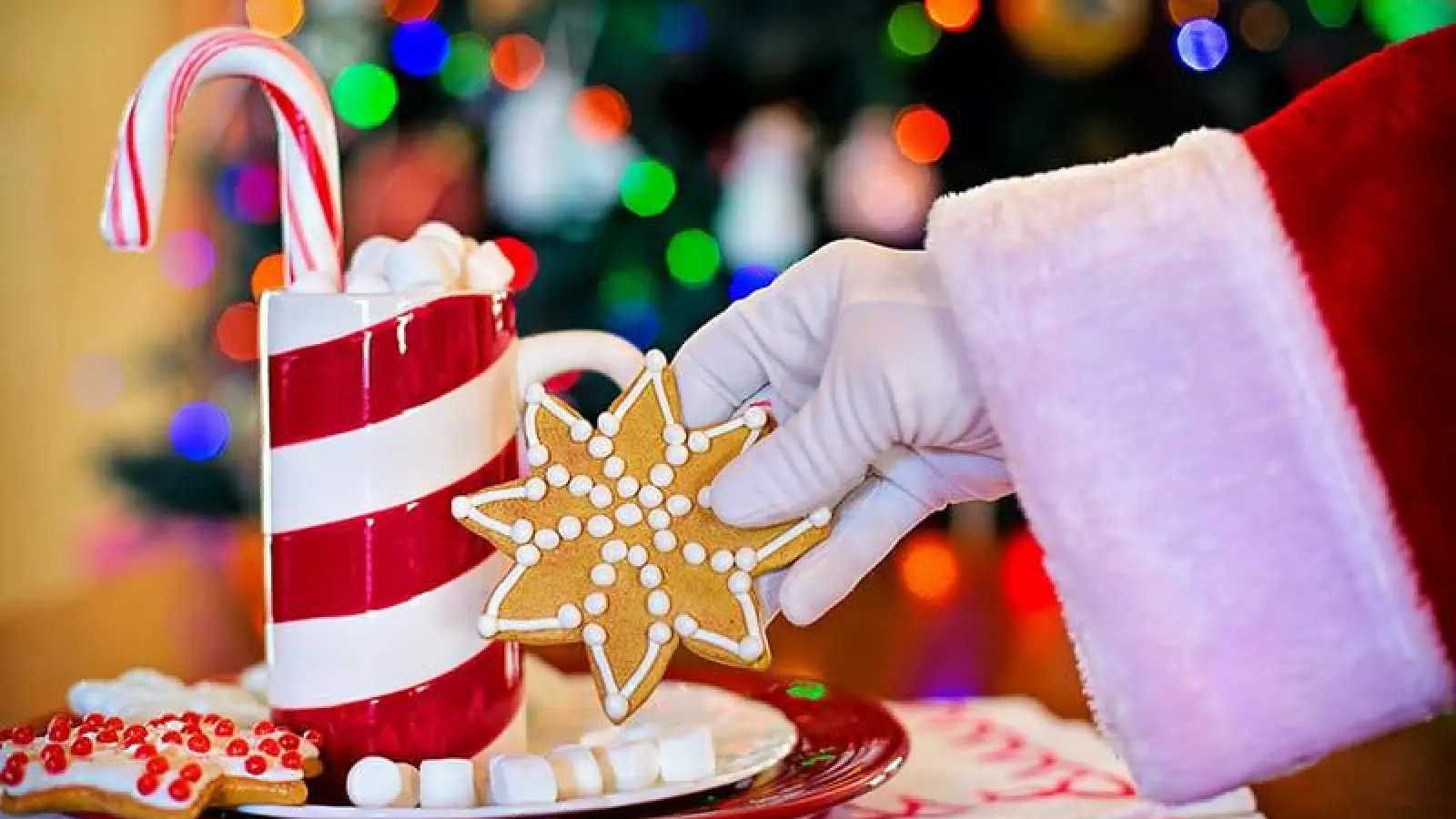 Eine geschmückte vorweihnachtliche Turnhalle (Foto: pixabay)