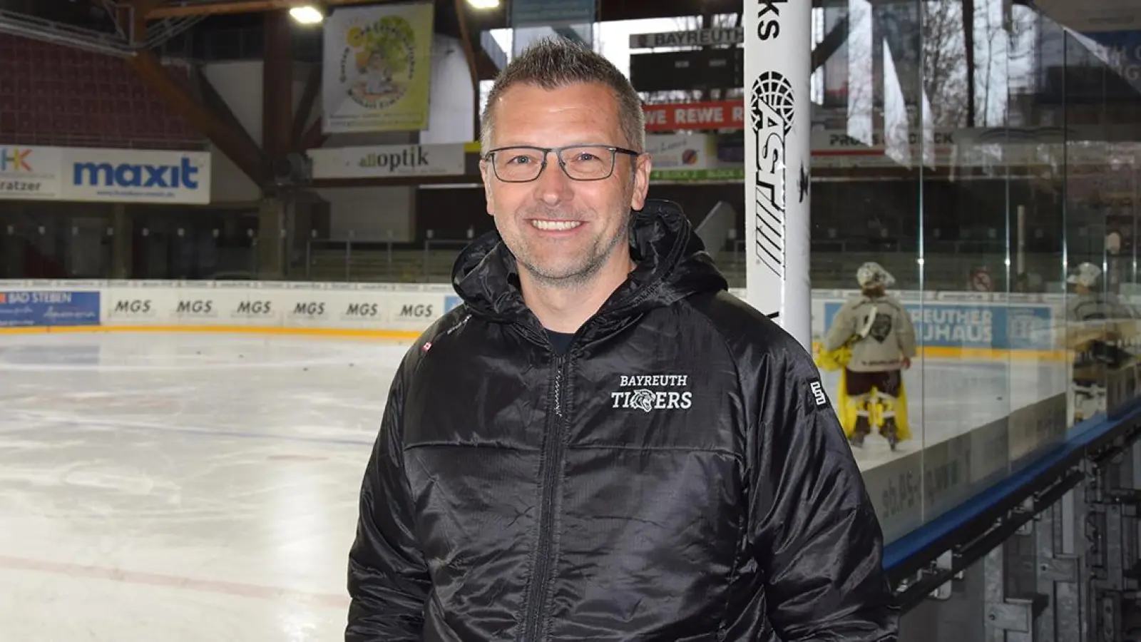 Rainer Schan, Sportlicher Leiter der Bayreuth Tigers. (Foto: Lenkeit)