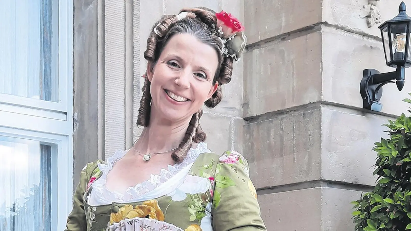 Diese Frau aus Bayreuth spielt die historische Markgräfin Wilhelmine (Foto: Norck)