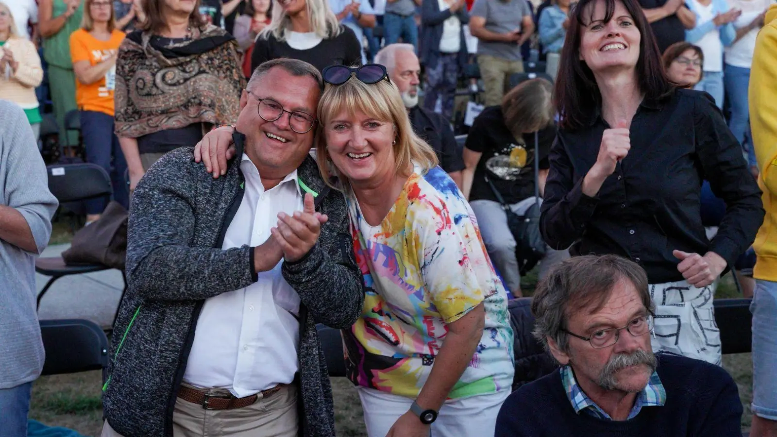 AbbaFever auf dem Seebühne in der Wilhelminenaue (Foto: Stefan Dörfler)