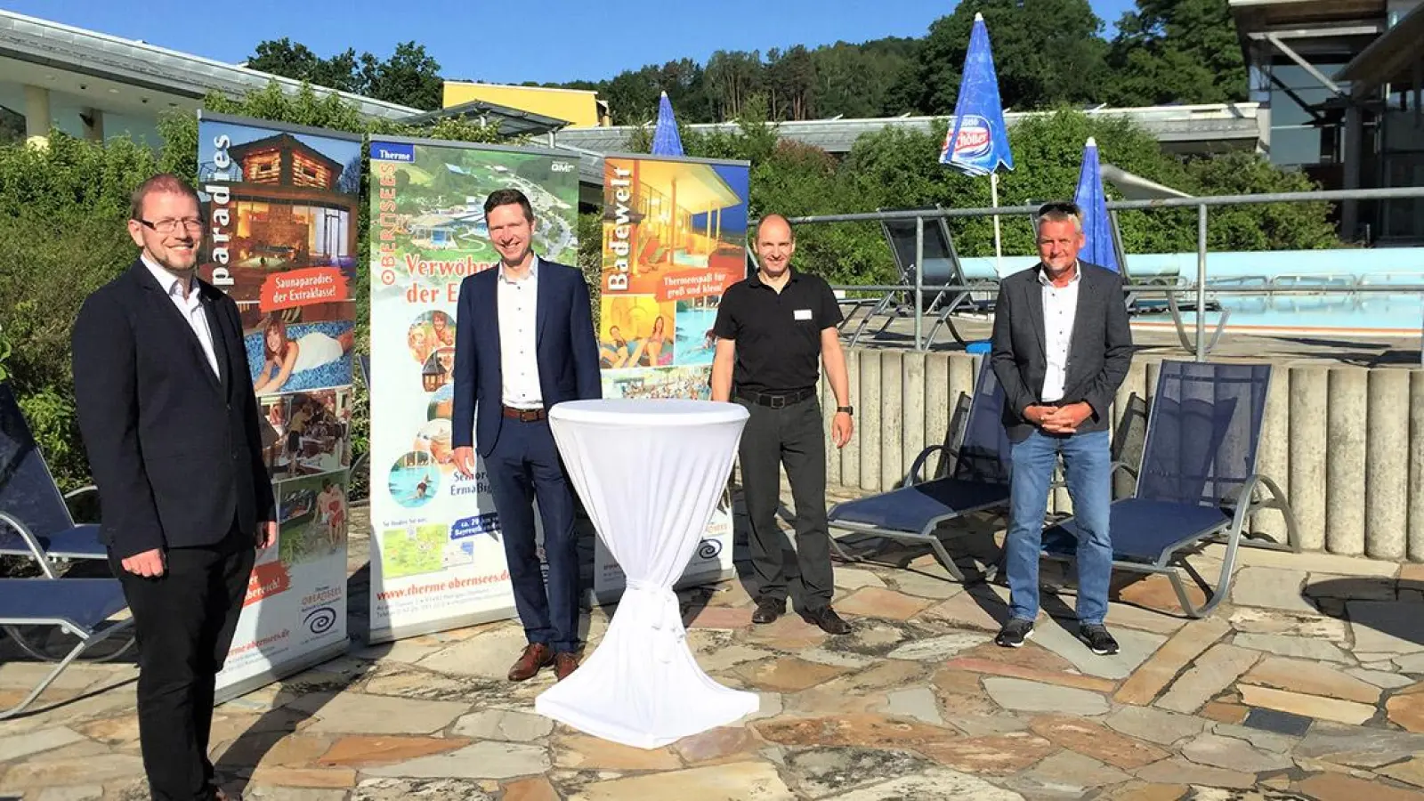 Corona-Virus in Bayreuth: Wiedereröffnung der Therme Obernsees (Foto: red)