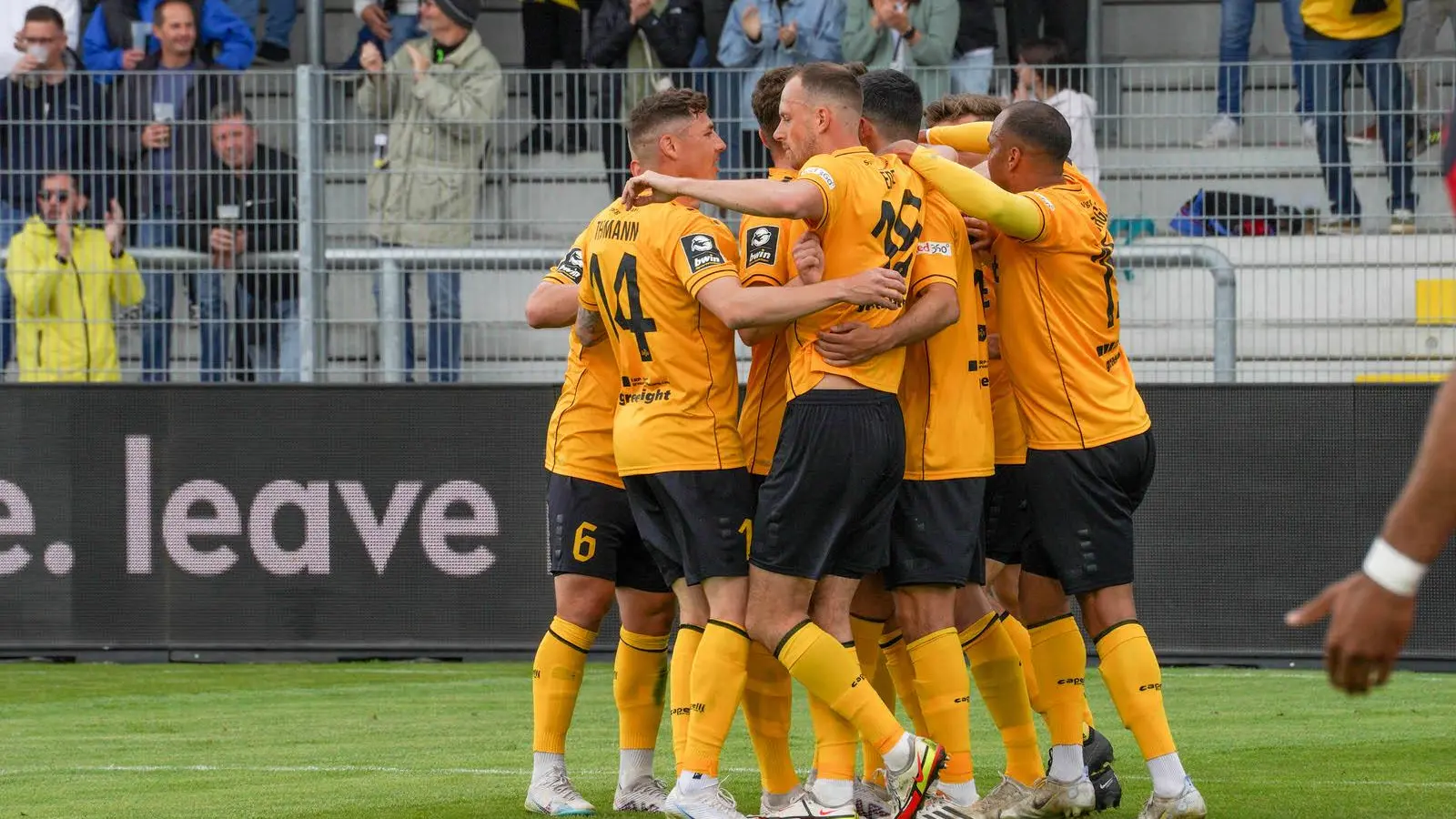 Die SpVgg Bayreuth will zum Saisonabschluss nochmal jubeln. (Foto: Dörfler)