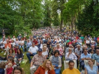 Bayreuther Festspiele: Das Chor-Open-Air zog viele Besucher an.  (Foto: sd)
