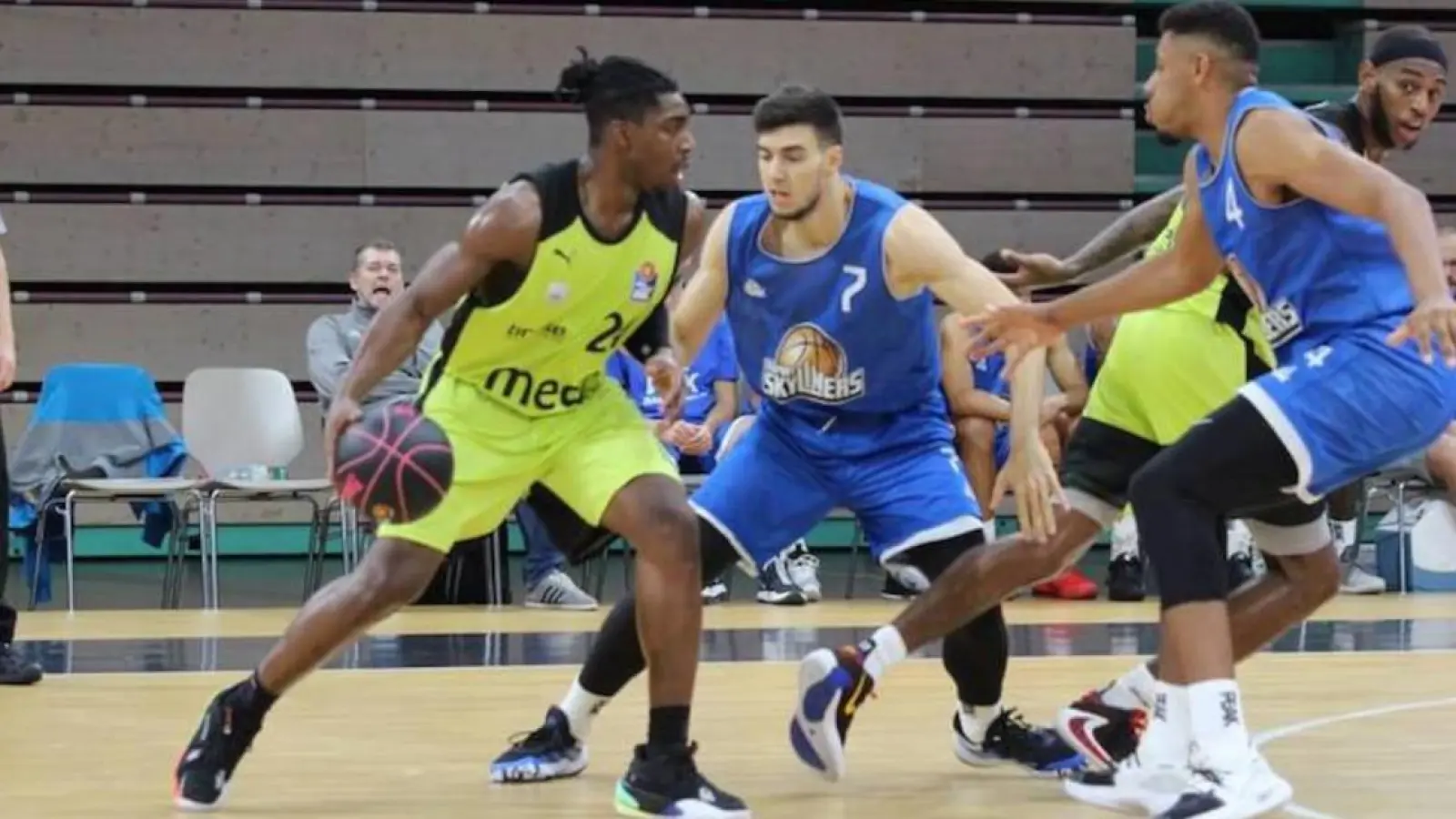 medi bayreuth setzte sich erneut gegen Frankfurt durch. (Foto: medi bayreuth)