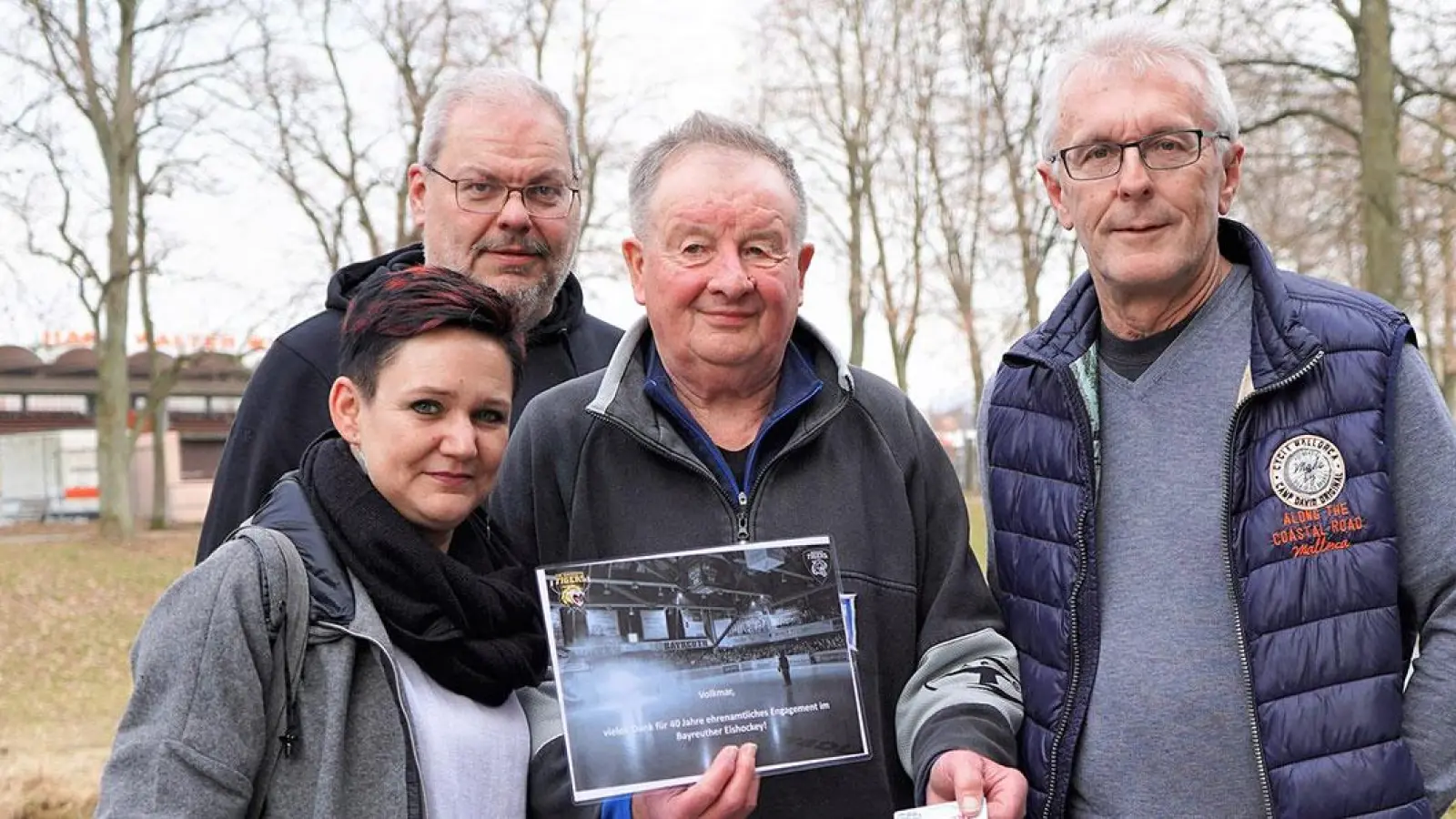 „Vadder” sagt langsam „Servus” - Eishockey-Bayreuth sagt Danke (Foto: inBayreuth.de)