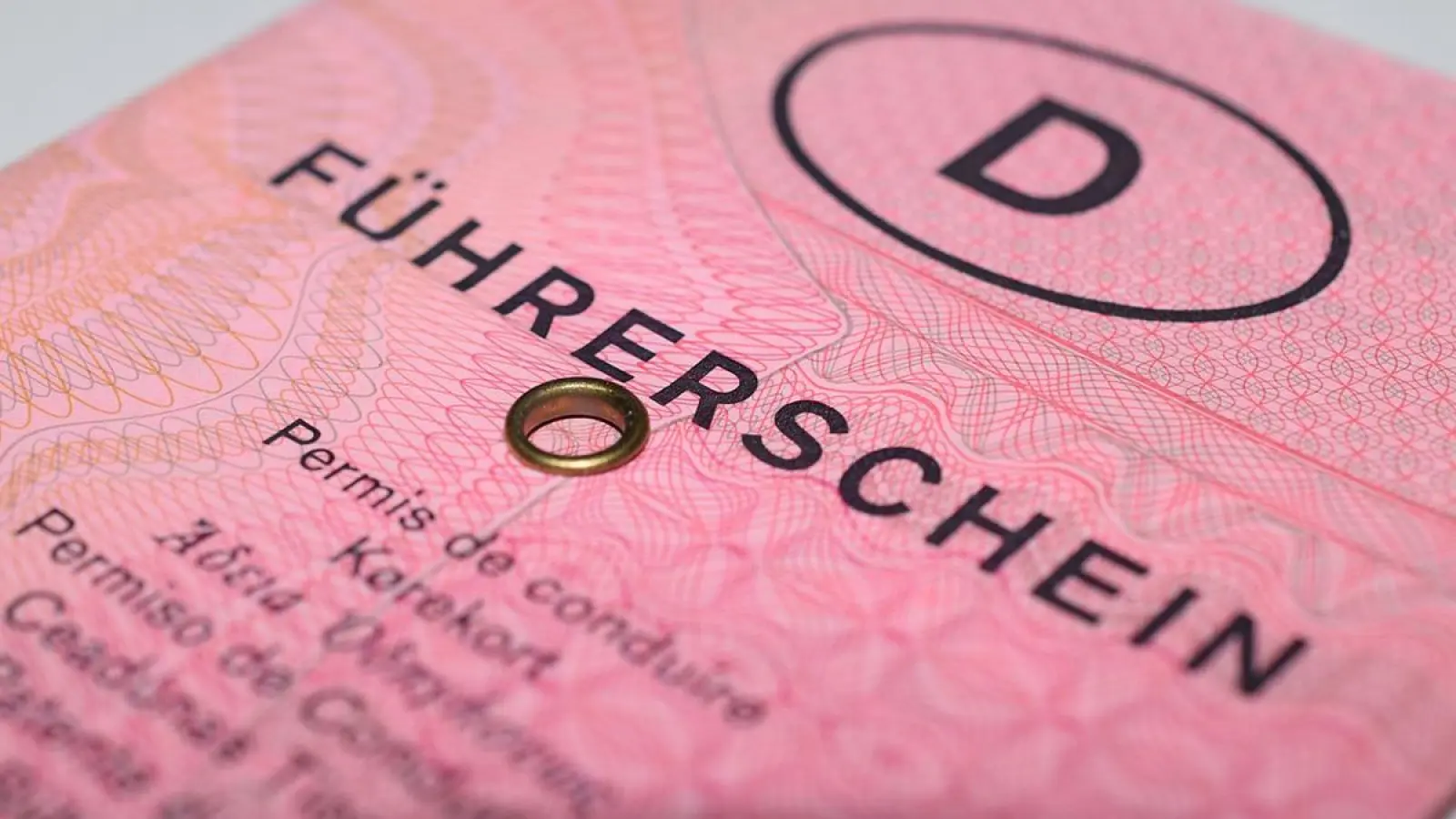Ein entwerteter Papierführerschein. (Symbolbild: pixabay/Mondisso)