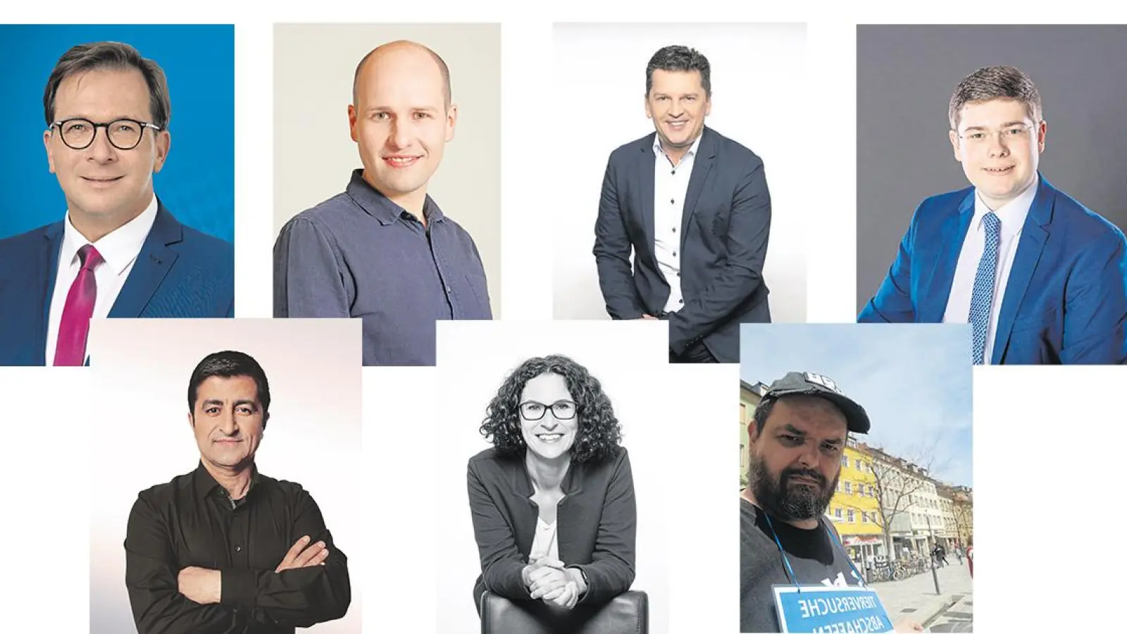 Die Bayreuther Direktkandidaten der Landtagswahl 2023 am 8. Oktober. (Foto: red)